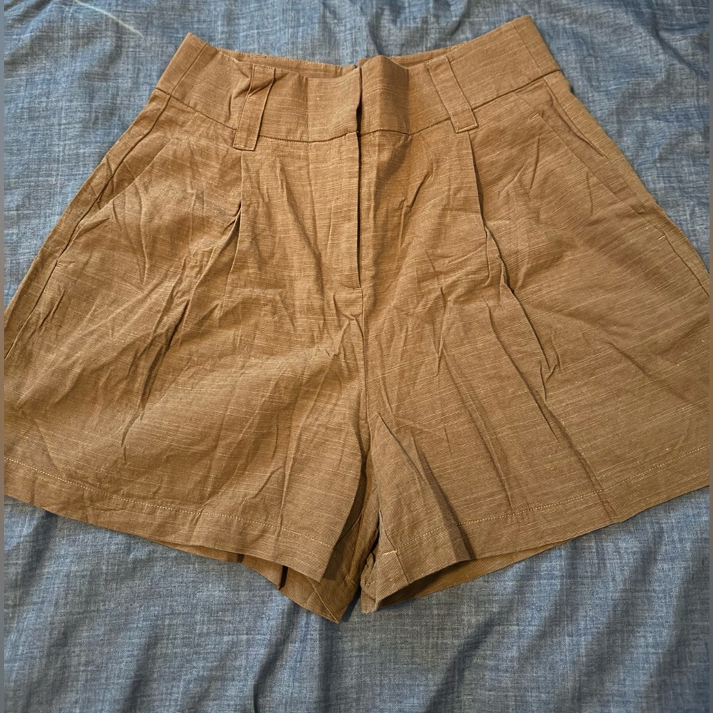 Love Bonito Tan Shorts